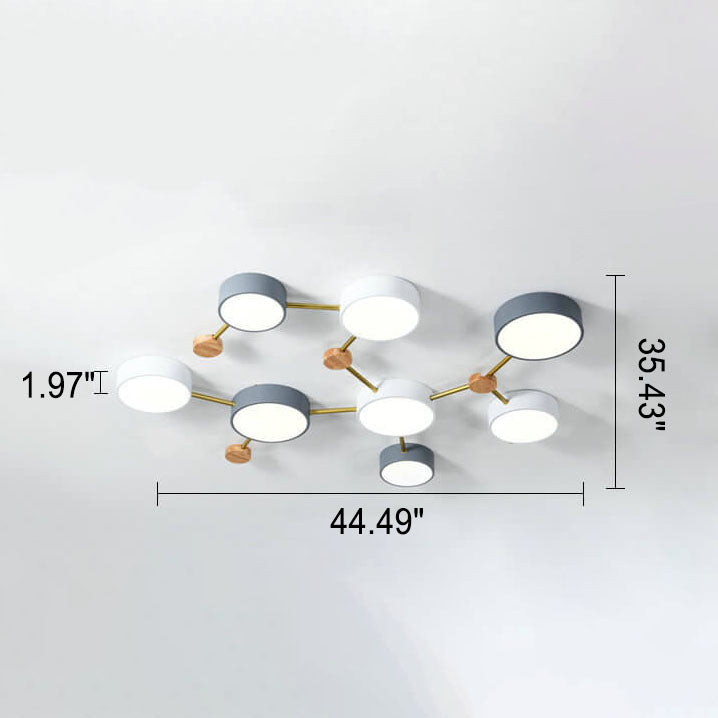 SMD Living modulaire moderne LED-plafondlamp