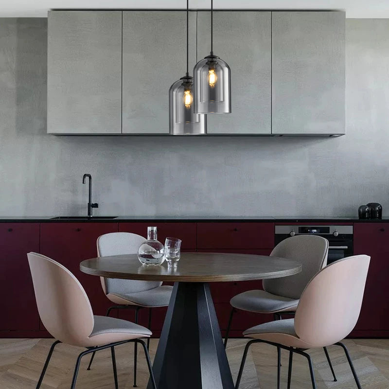 Lumio Nöro Scandinavische glazen hanglamp
