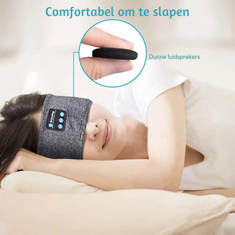 DreamBeats draadloze slaapmasker hoofdband