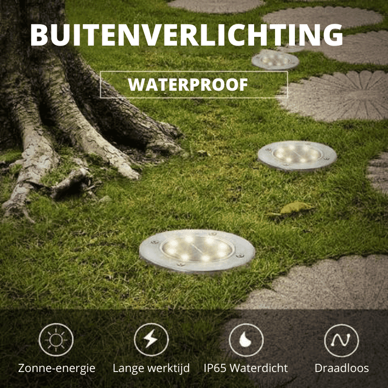 SolarGarden zonne-energie LED tuinlampen