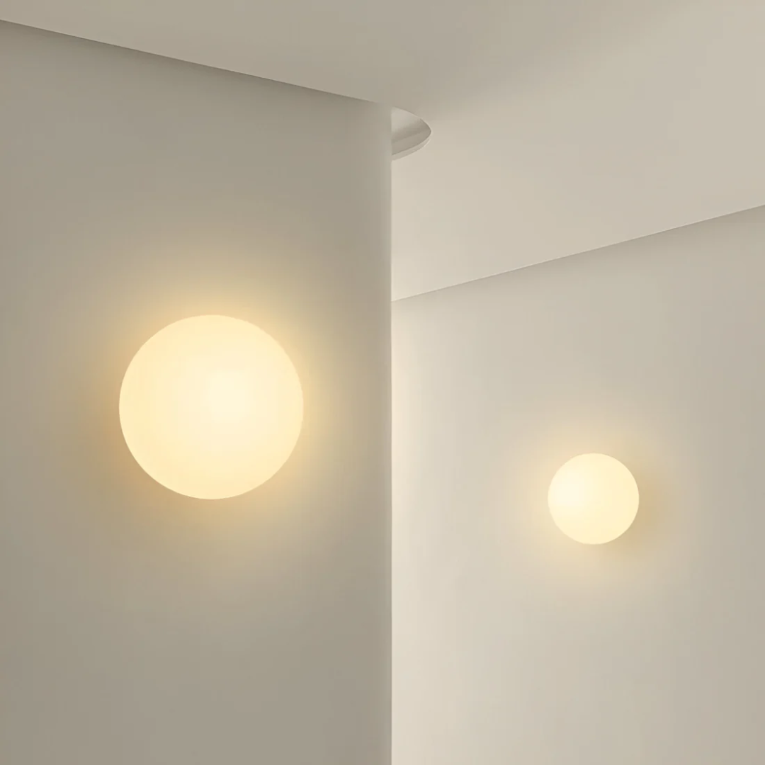 SMD Living Pietas glazen wandlamp