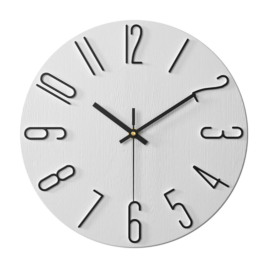 Moderne Minimalistische Wandklok
