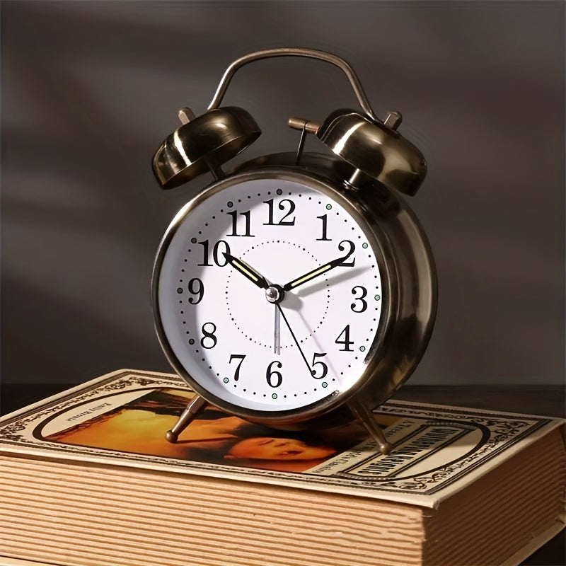 BellBlast retro wekker met dubbele bel