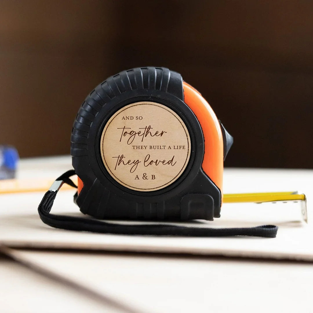 HammerTape gepersonaliseerde hamer- en meetlintset