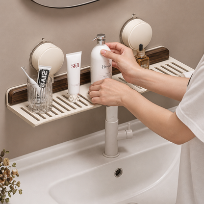 BathShelf™ boorvrij badkamerrek met zuignap