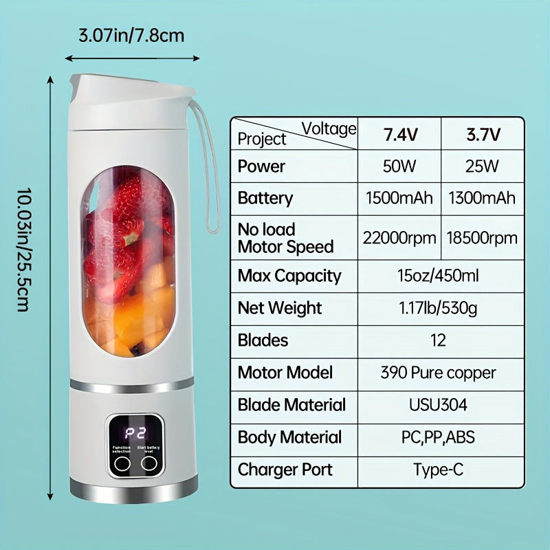 Mini Blender USB-oplaadbare smoothie maker