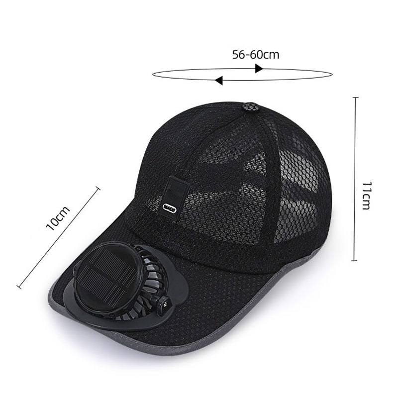 BreezeGuard zonnehoed met ventilator