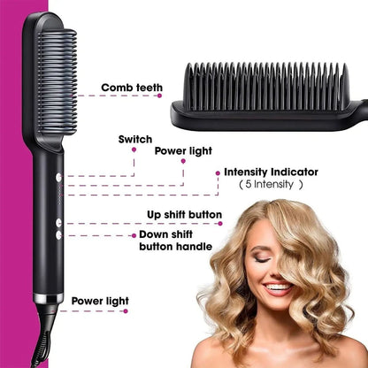 Smoothease Styler keramische stijltang borstel