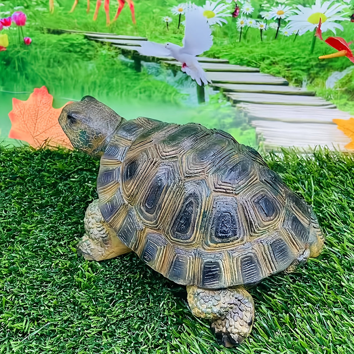 TurtleBloom decoratieve schildpadfiguur