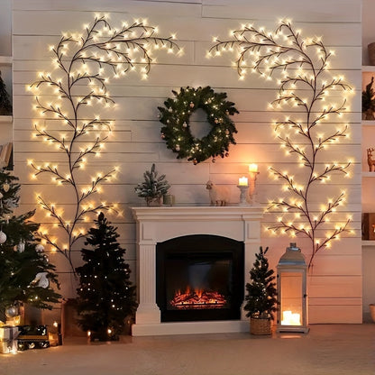 Wilgenrank led-wanddecoratie