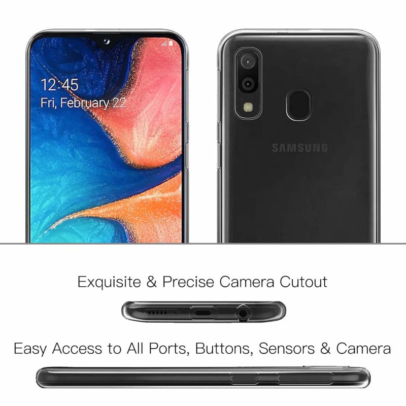 Samsung Galaxy A20e 360° TPU hoesje
