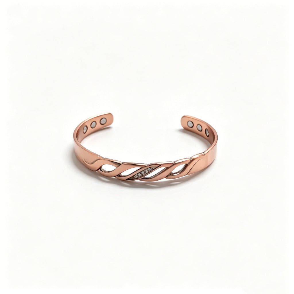 Infinity magnetische koperen armband