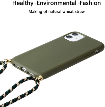 iPhone 12 Mini TPU Crossbody Hoesje met Koord