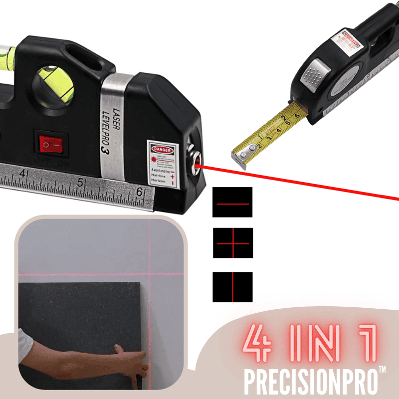 PrecisionPro 4-in-1 laser meetinstrument