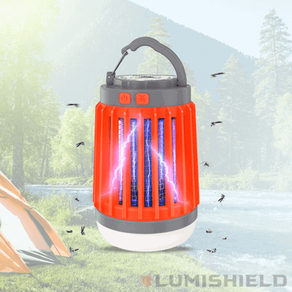 LumiShield anti-muggenlamp op zonne-energie