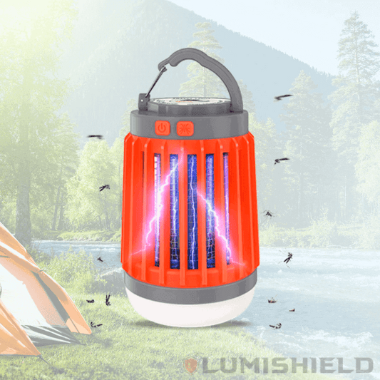 LumiShield zonne-energie anti-muggenlamp
