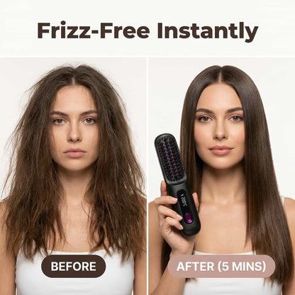 FrizzGuard draadloze stijltang