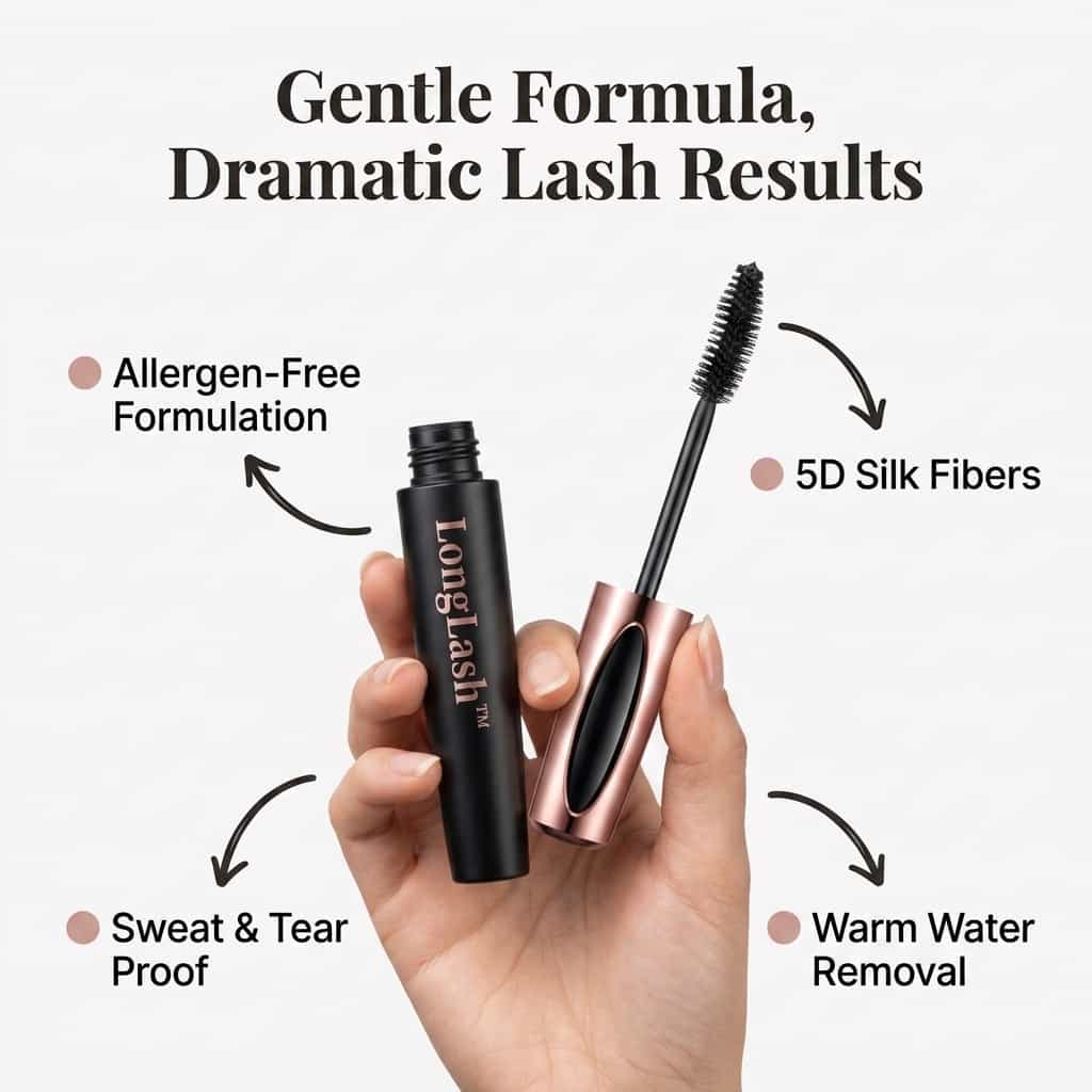 LongLash™ hypoallergene 5D mascara