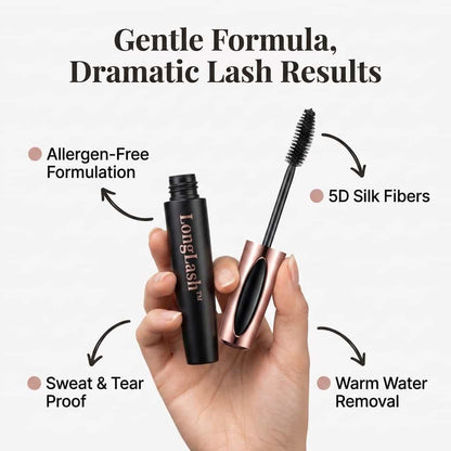 LongLash™ hypoallergene 5D mascara