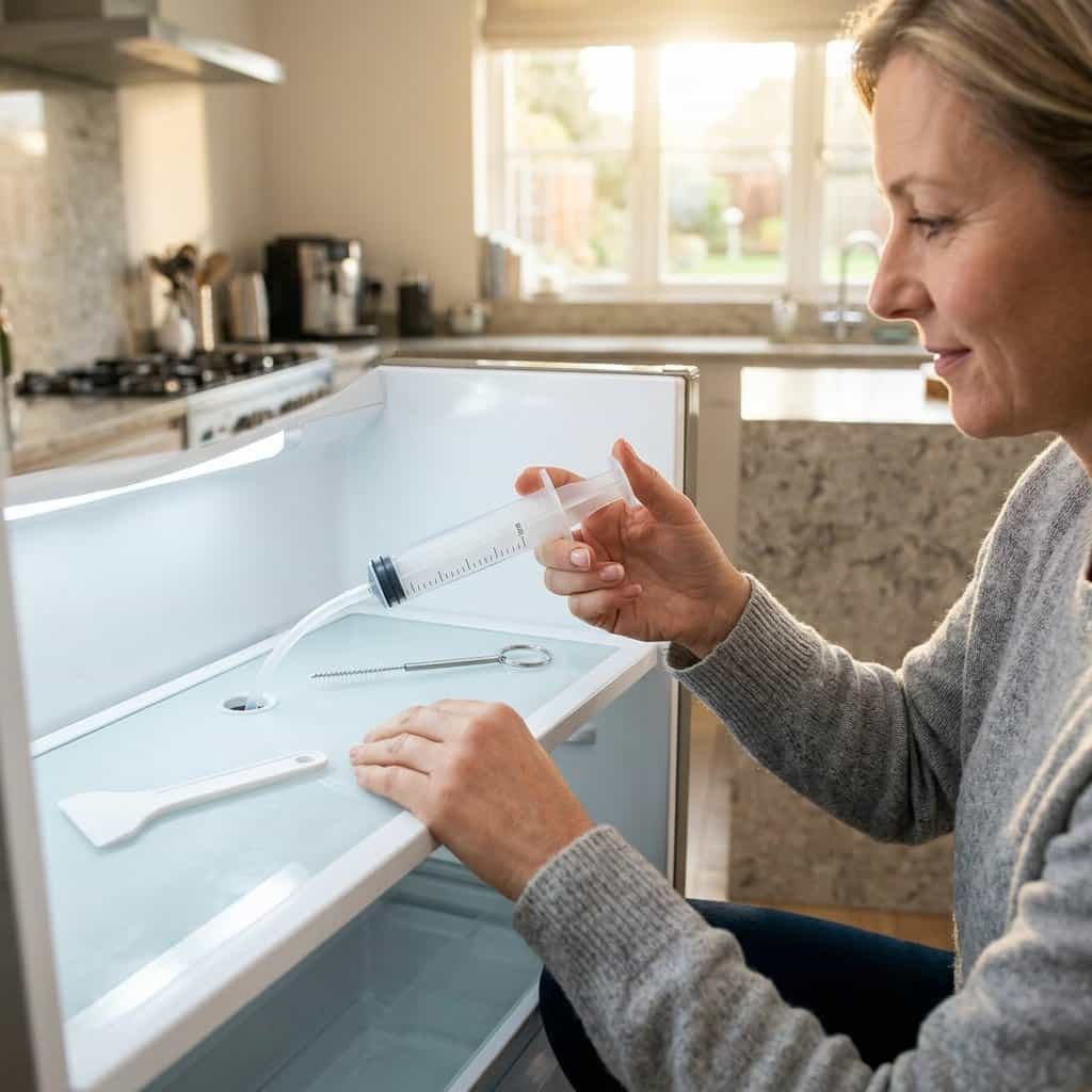 EasyDrain flexibele afvoerborstel en spuit