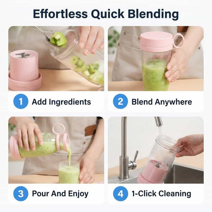 Draagbare blender voor onderweg
