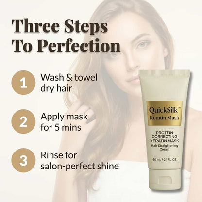 QuickSilk keratine haarmasker