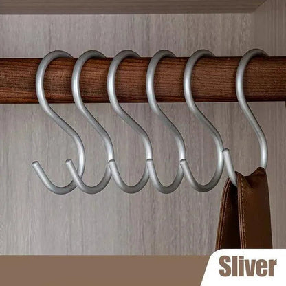 Elegante S-vormige haakhouders set