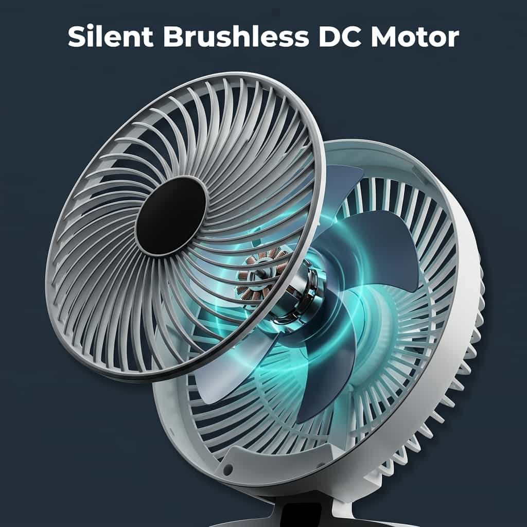EasyBreeze draagbare ventilator