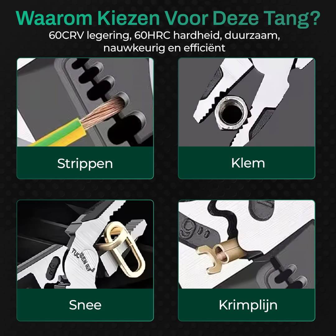 GRIPPLAR Heavy Duty multifunctionele tang