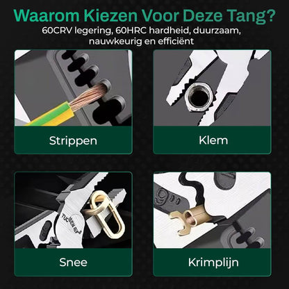 GRIPPLAR Heavy Duty multifunctionele tang