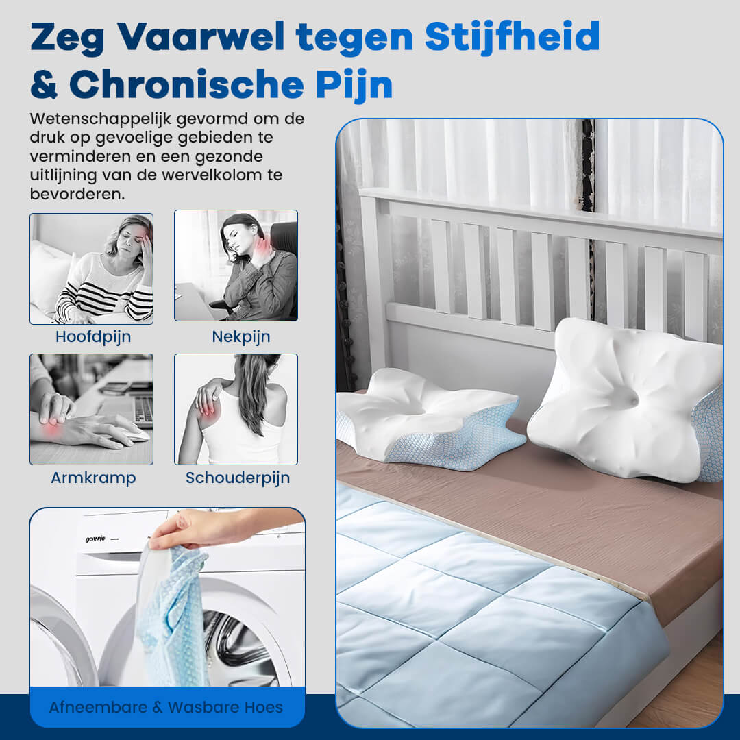 Dormelo Ergo traagschuim kussen