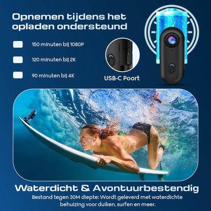 PitchClix magnetische sportcamera