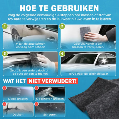 NANOFIX Nano Sparkle doek voor autokrassen
