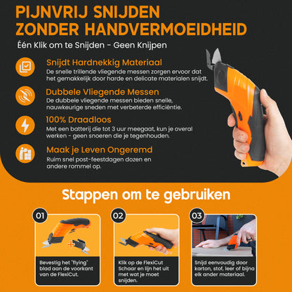 FlexiCut elektrische super-schaar