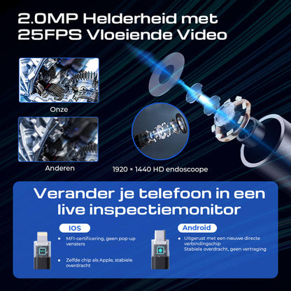InstaScope Pro flexibele inspectiecamera