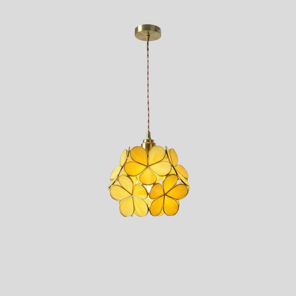 SMD Living Tiffany vintage glazen hanglamp