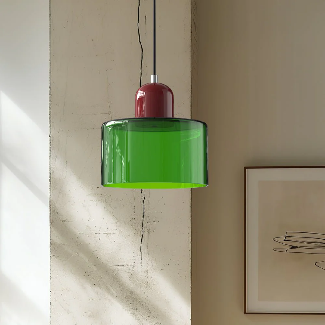 Lumio Retro glazen hanglamp