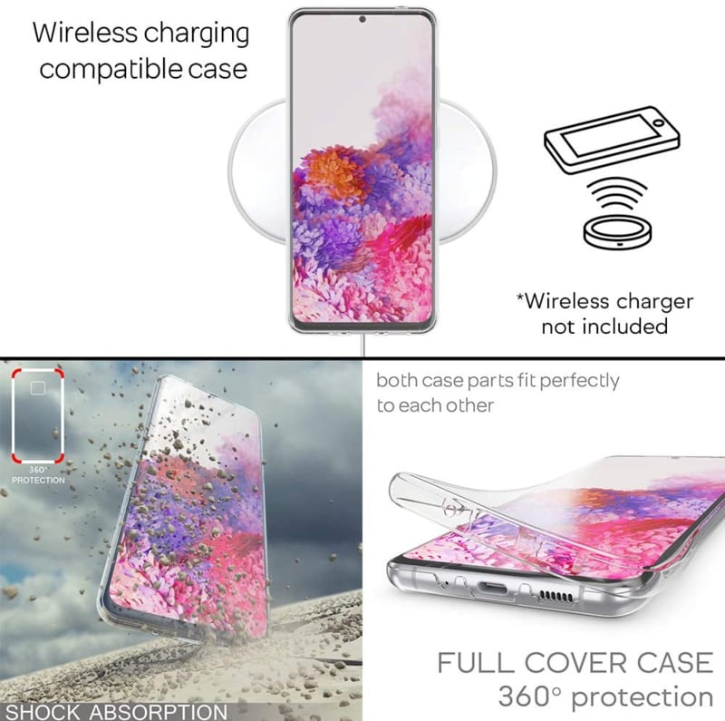 Galaxy S20 Ultra 360° TPU hoesje