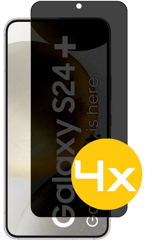 Lennexo privacy screenprotector voor Samsung S24+