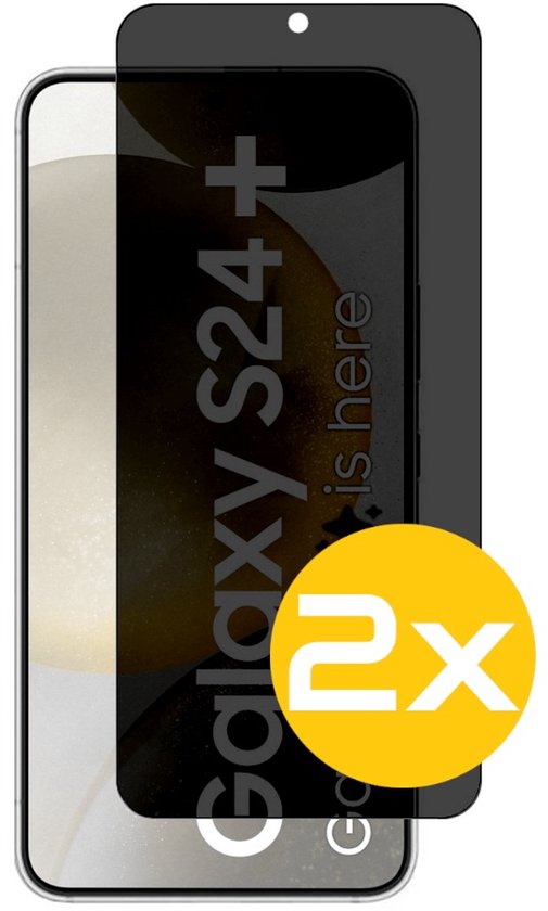 Lennexo Privacy screenprotector voor Samsung Galaxy S24+