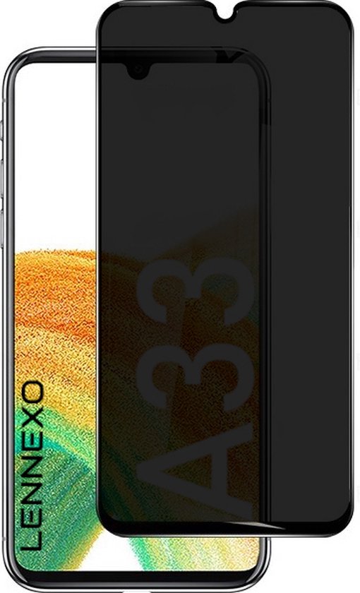 Lennexo Samsung Galaxy A33 privacy screenprotector