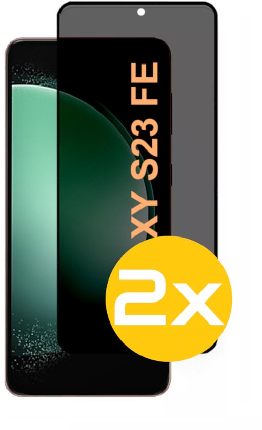 Lennexo privacy screenprotector voor Samsung S23 FE