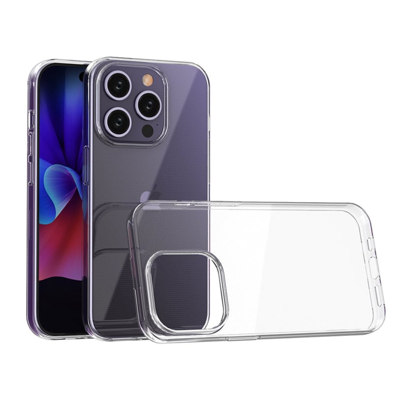 Premium Soft TPU Hoesje voor iPhone 15 Pro
