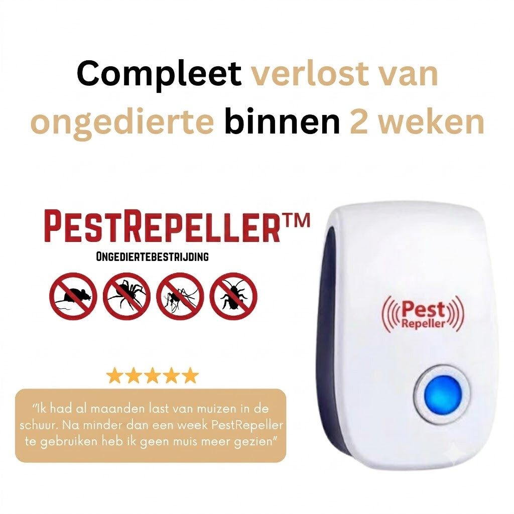 PestReject ultrasone ongedierteverjager