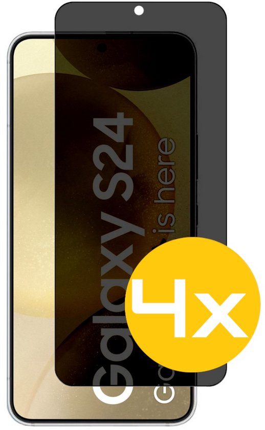Lennexo Privacy Screenprotector Voor Samsung S24