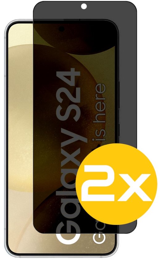 Lennexo Privacy Screenprotector Voor Samsung S24