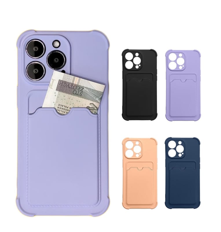 iPhone 13 Pro TPU hoesje met pasjesvakje