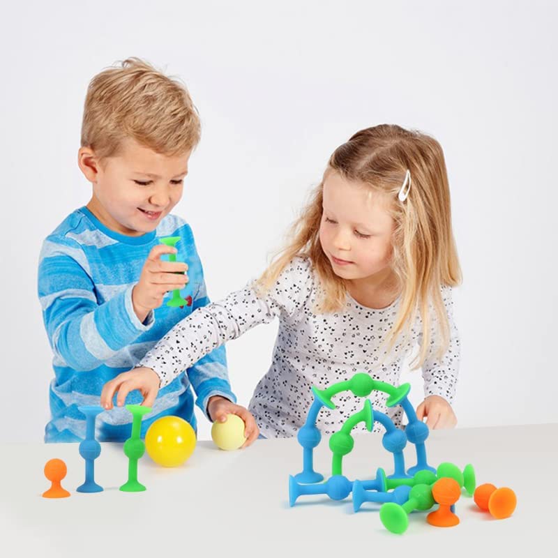 DartPoppers siliconen zuignap dartspel set