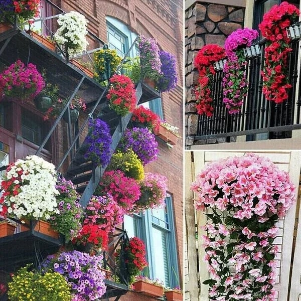 FloralGrace kunstbloemen hangboeket