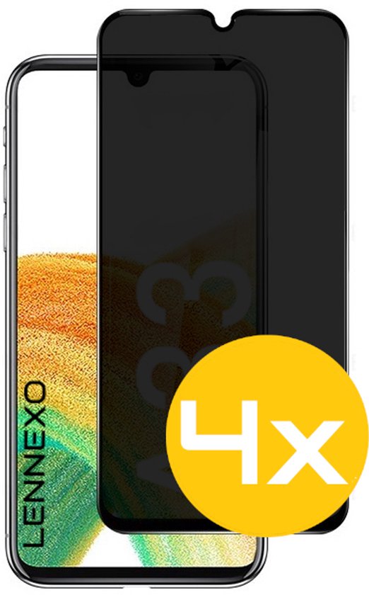 Lennexo privacy screenprotector voor Samsung A33